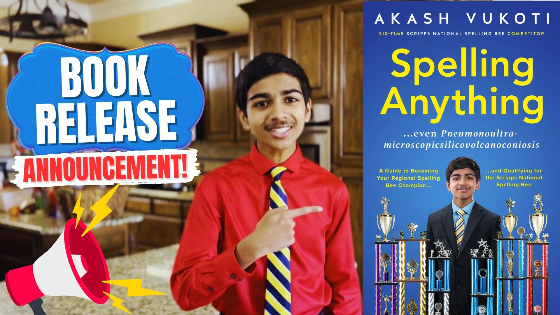 Akash Vukoti book release announcement