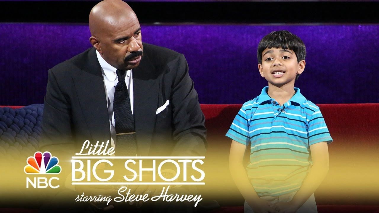 Akash Vukoti on DWTS Juniors cha-cha in red