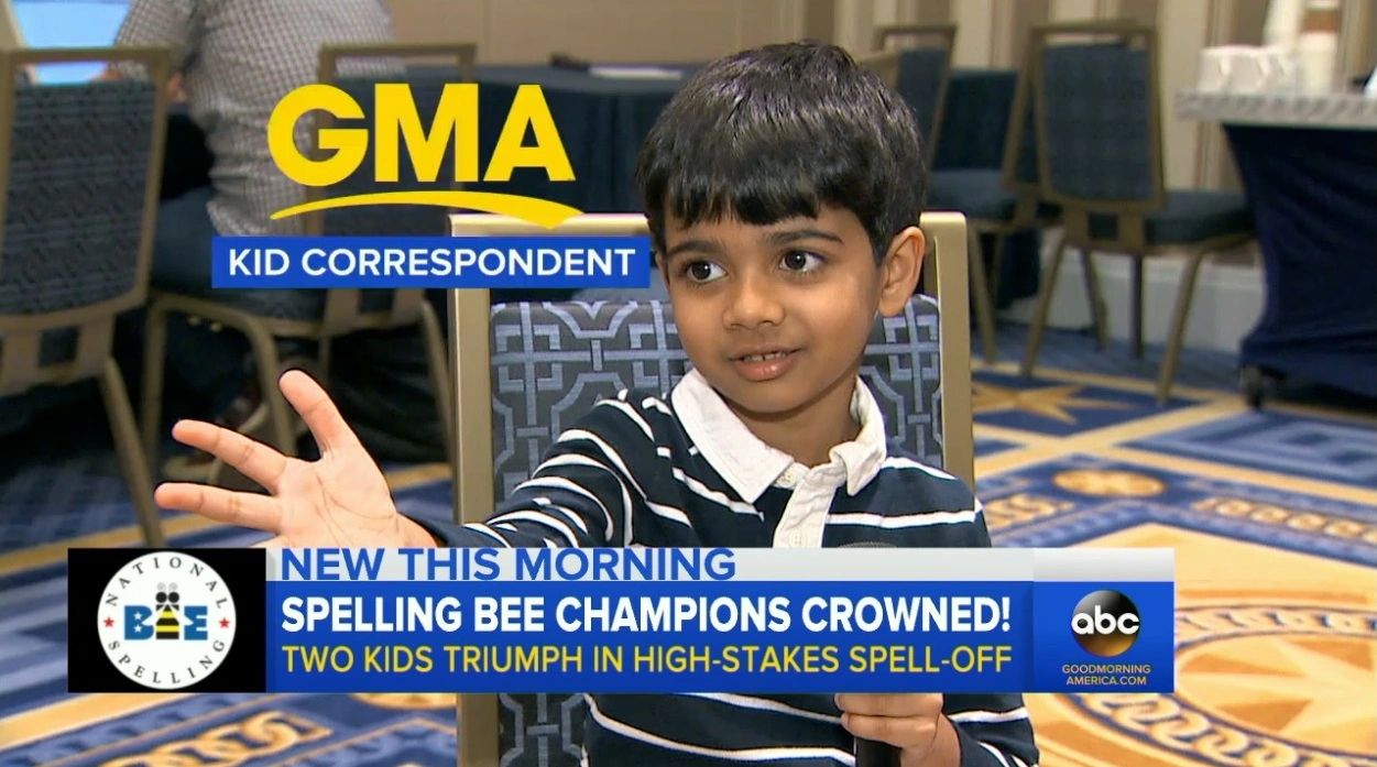 Akash Vukoti on the Kelly Clarkson Show
