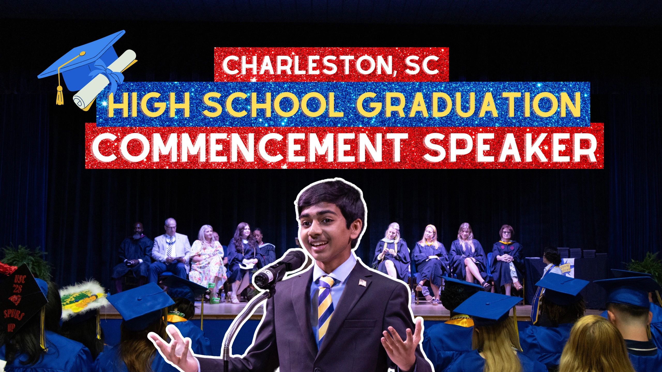 Akash Vukoti SC High School Graduation Commencement Speaker